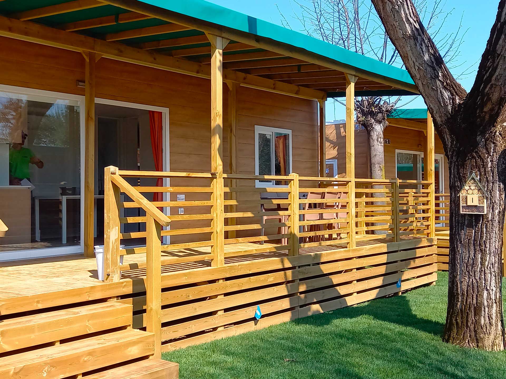 Casa Mobile Central campeggio sul lago di Garda nuovo alloggio